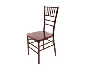 Mahogany Chiavari Chair Rentals Edmonton Alberta