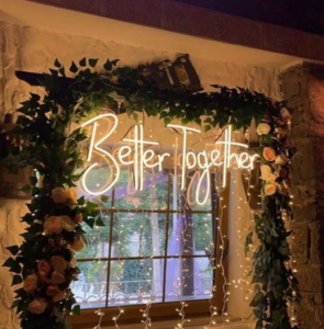 Neon Better Together Sign Rentals Edmonton Alberta