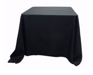 Black Tablecloth Rentals Edmonton Alberta