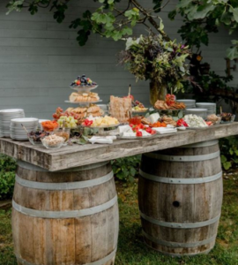 Wine Barrel Table Rentals Edmonton Alberta